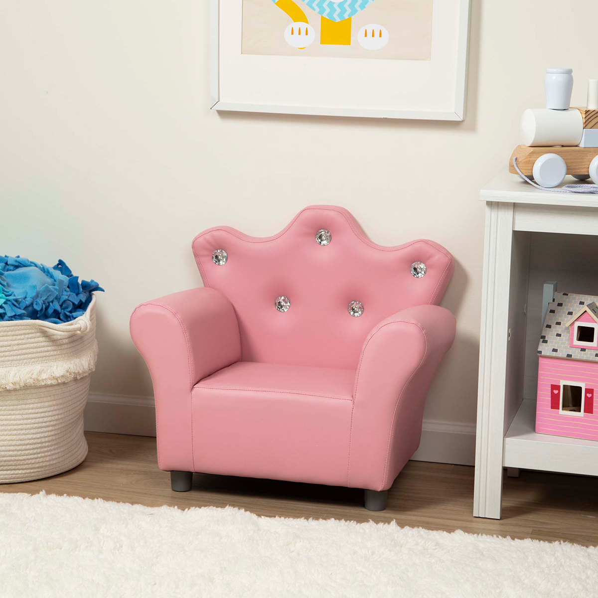 Melissa & Doug(R) Child's Crown Armchair