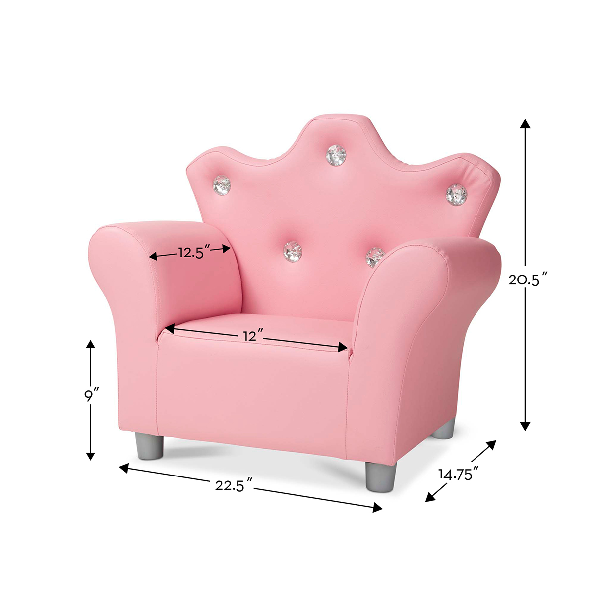 Melissa & Doug(R) Child's Crown Armchair