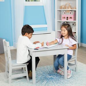 Melissa & Doug(R) Wooden Table And Chairs alternate view