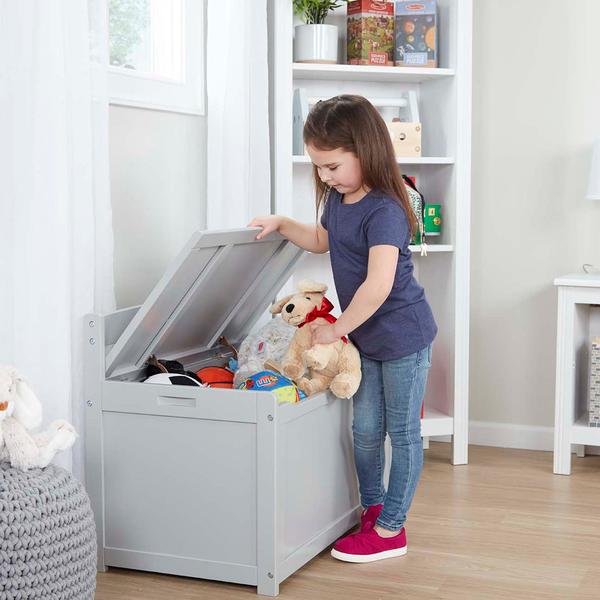 Melissa & Doug(R) Wooden Toy Chest alternate view