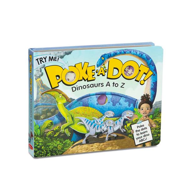 Melissa & Doug(R) Poke-A-Dot! Dinosaurs A To Z Book