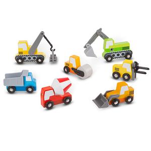 Melissa & Doug(R) Wooden Construction Site Vehicles alternate view