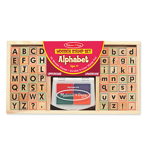 Melissa & Doug(R) Alphabet Stamp Set