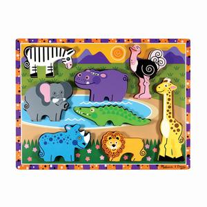 Melissa & Doug(R) Safari Chunky Puzzle