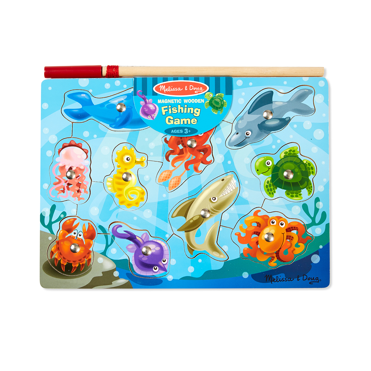 Melissa & Doug(R) Fishing Magnetic Puzzle Game