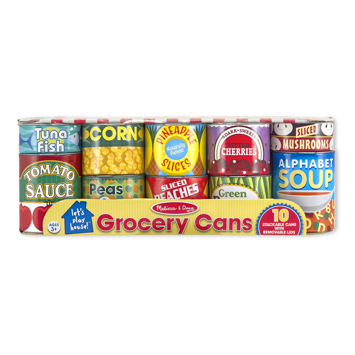 Melissa & Doug(R) Let's Play House Grocery Cans