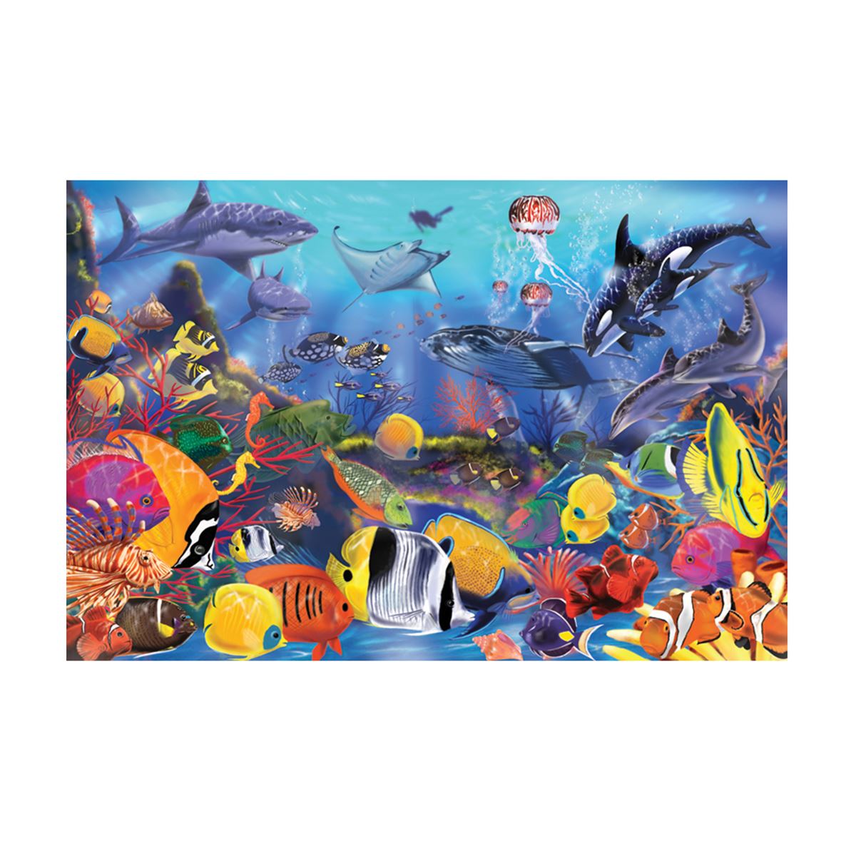 Melissa & Doug(R) 48pc. Underwater Floor Puzzle