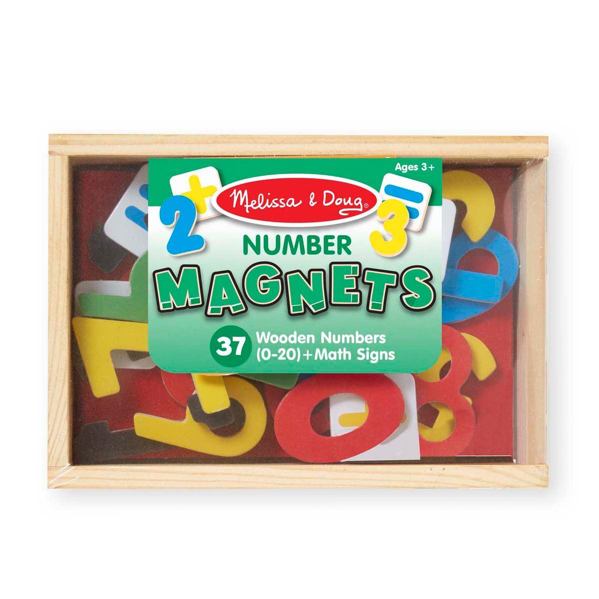 Melissa & Doug(R) 37pc. Magnetic Wooden Numbers