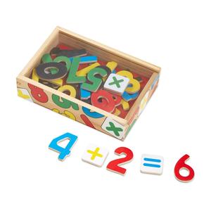 Melissa & Doug(R) 37pc. Magnetic Wooden Numbers alternate view