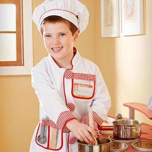 Melissa & Doug(R) Chef Role Play Costume Set alternate view
