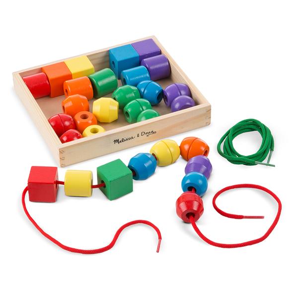 Melissa & Doug(R) Primary Lacing Beads