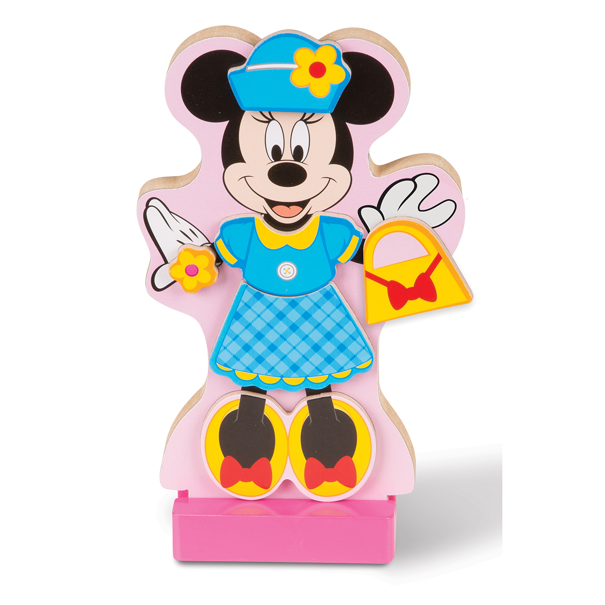 Melissa & Doug(R) Minnie And Daisy Wooden Magnetic Dress-Up Board