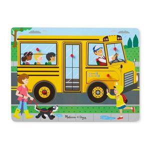 Melissa & Doug(R) 6pc. The Wheels on the Bus Sound Puzzle alternate view