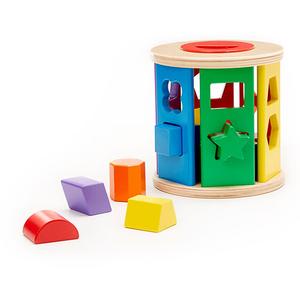 Melissa & Doug(R) Match & Roll Shape Sorter