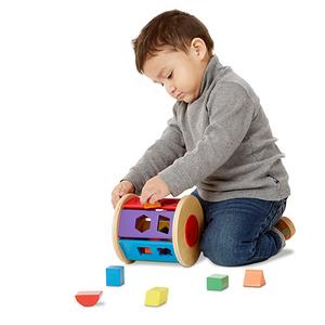 Melissa & Doug(R) Match & Roll Shape Sorter alternate view