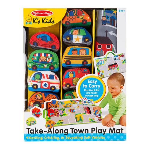 Melissa & Doug(R) Take-Along Town  Playmat