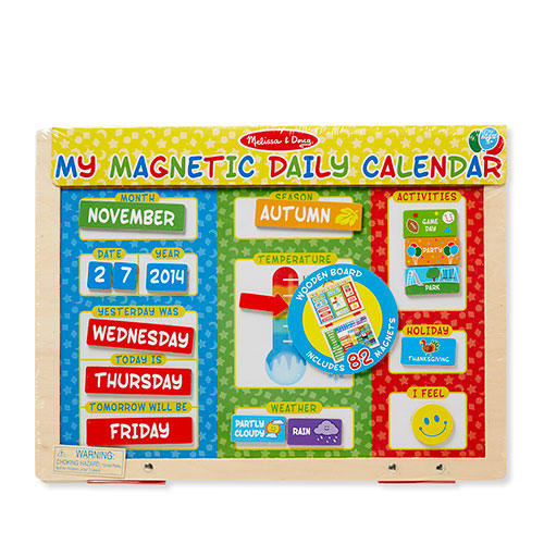 Melissa & Doug(R) My First Daily Magnetic Calendar