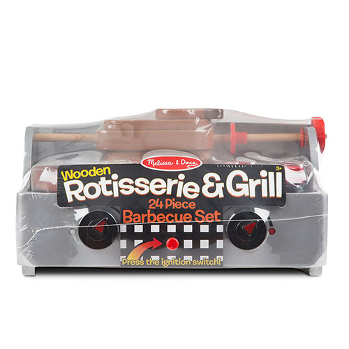 Melissa & Doug(R) Rotisserie & Grill Barbecue Set