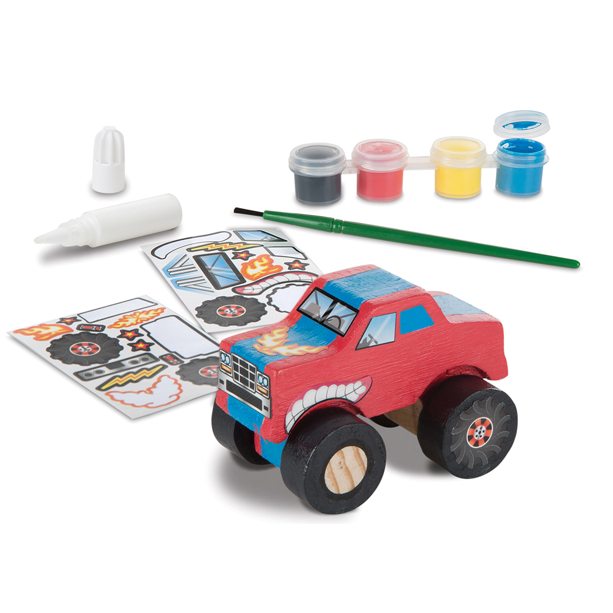 Melissa & Doug(R) DYO Plane Train And Race Car Bundle