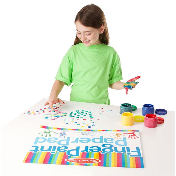Melissa & Doug(R) Finger Paint Paper Pad 2 pk. - 12x18 alternate view