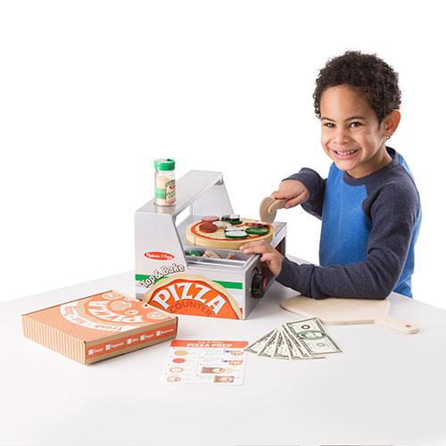 Melissa & Doug(R) Top & Bake Pizza Counter alternate view