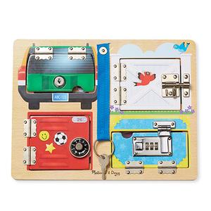 Melissa & Doug(R) Locks & Latches Board