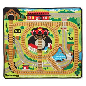 Melissa & Doug(R) Round the Rails Train Rug