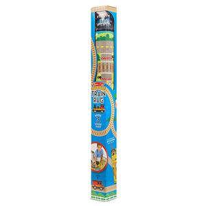 Melissa & Doug(R) Round the Rails Train Rug alternate view