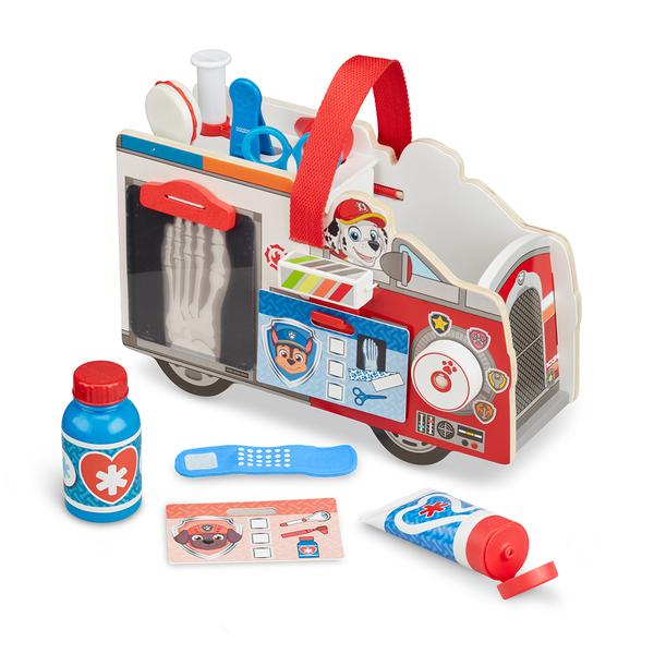 Melissa & Doug(R) Paw Patrol Marshall Wooden Rescue Caddy