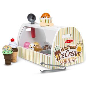 Melissa & Doug(R) Scoop & Serve Ice Cream Counter alternate view