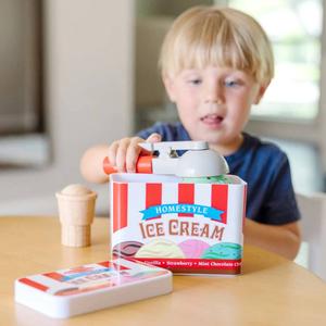 Melissa & Doug(R) Scoop & Stack Ice Cream Cone Playset alternate view