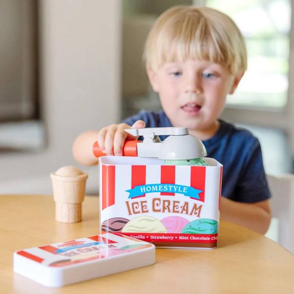 Melissa & Doug(R) Scoop & Stack Ice Cream Cone Playset alternate view