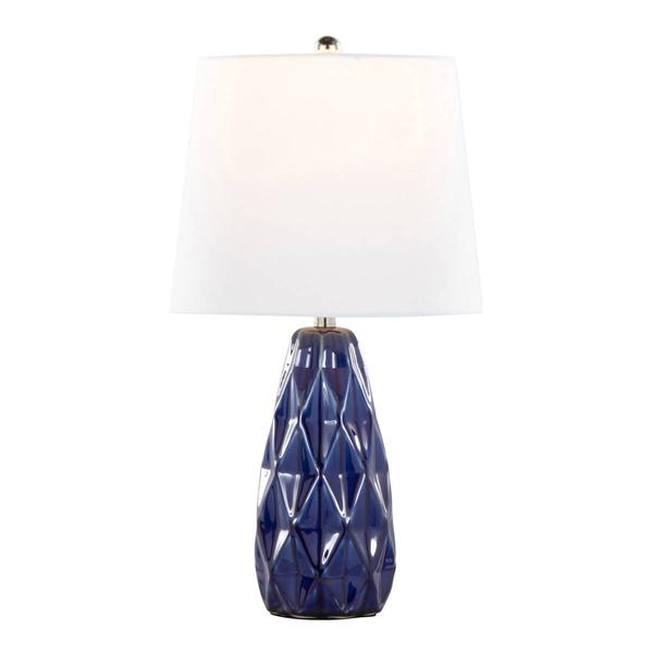 LumiSource Hex 20in. Ceramic Table Lamps - Set of 2 alternate view