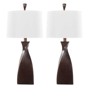 LumiSource Curvo 30in. Contemporary Table Lamps - Set of 2