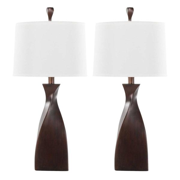 LumiSource Curvo 30in. Contemporary Table Lamps - Set of 2