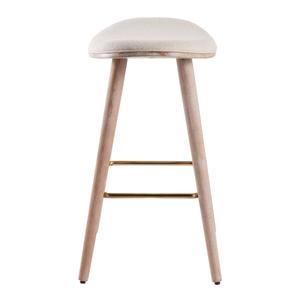 LumiSource Saddle Contemporary Counter Stools - Set of 2 alternate view