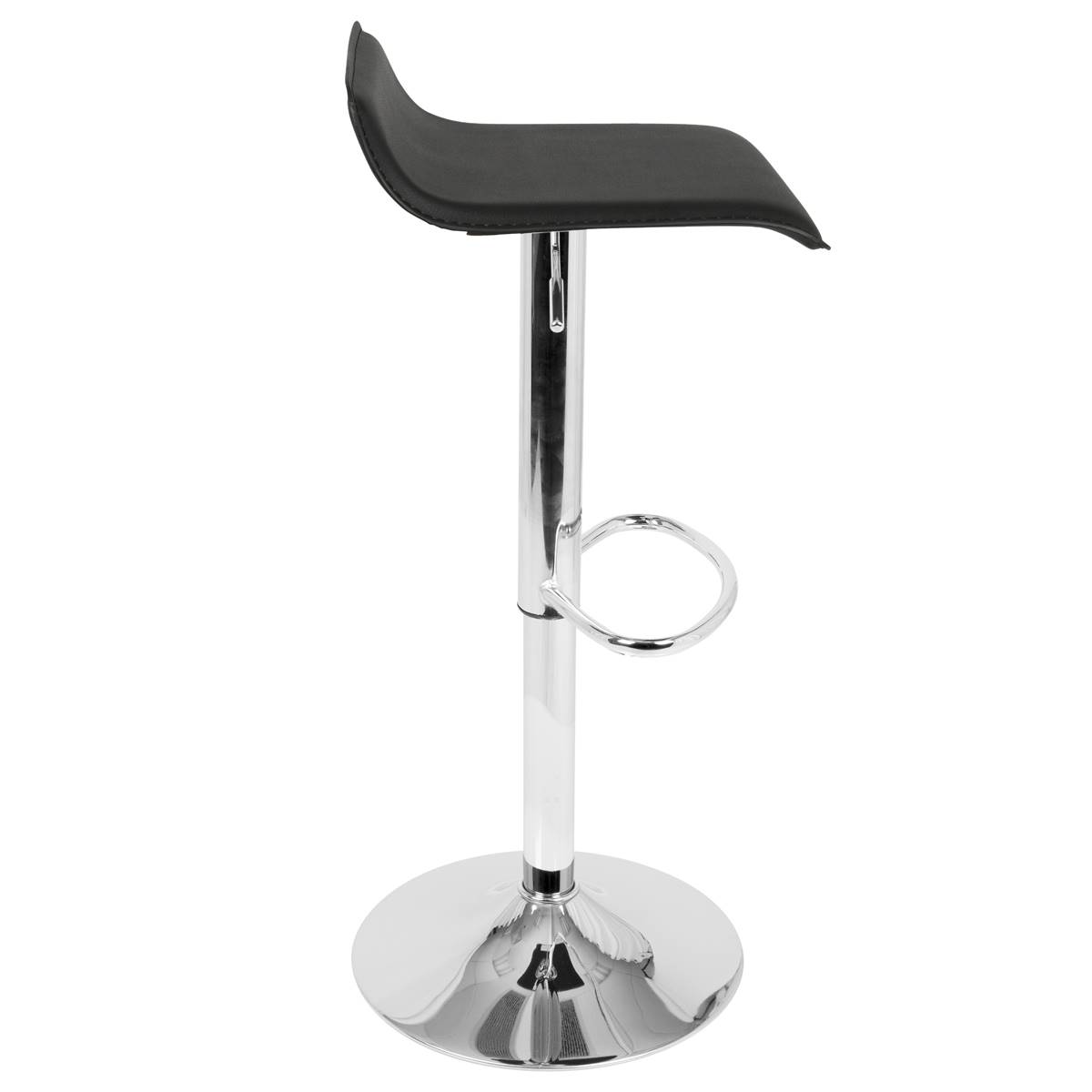 LumiSource Ale Contemporary Adjustable Bar Stools - Set Of 2