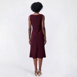 Womens Connected Apparel Sleeveless Twist Front Wrap Dress alternate view