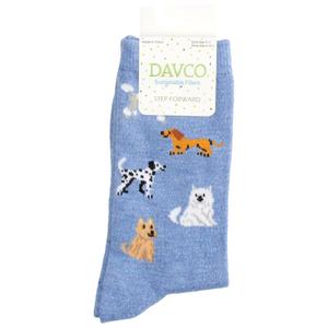 Womens Davco(R) Pooch Crew Socks alternate view