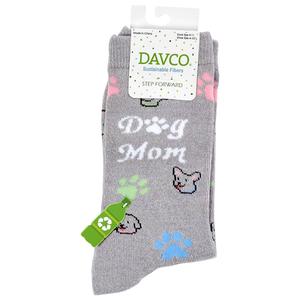 Womens Davco(R) New Dog Mom Crew Socks alternate view