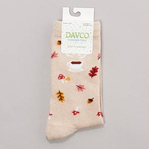 Womens Davco(R) Cozy Fall Crew Socks