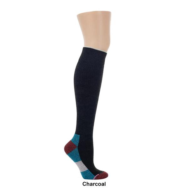Womens Dr. Motion Basic Outdoor Knee High Socks alternate view
