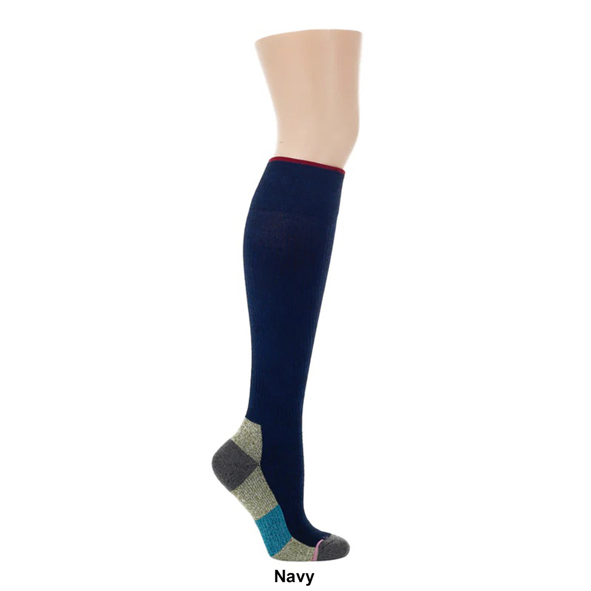 Womens Dr. Motion Basic Outdoor Knee High Socks