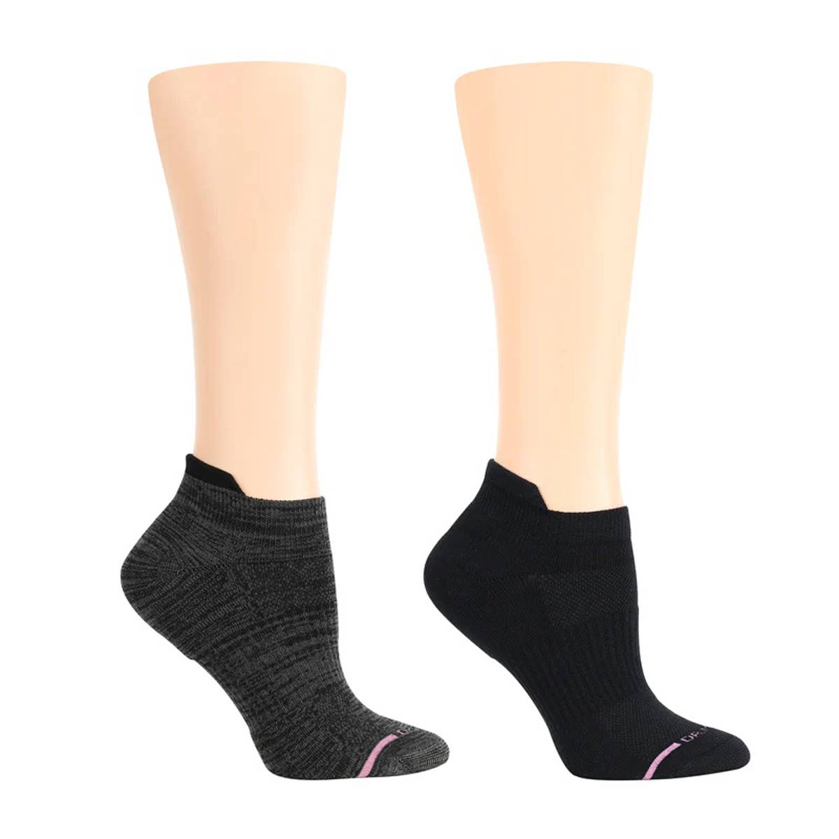 Womens Dr. Motion 2pk. Basic Compression Ankle Socks