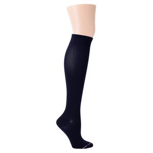Womens Dr. Motion Soild Knee-High Compression Socks
