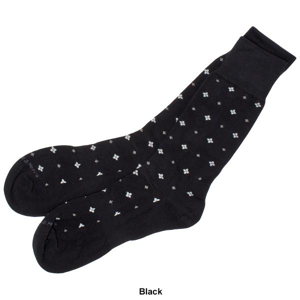 Mens Preswick & Moore(R) Medallion Crew Dress Socks alternate view