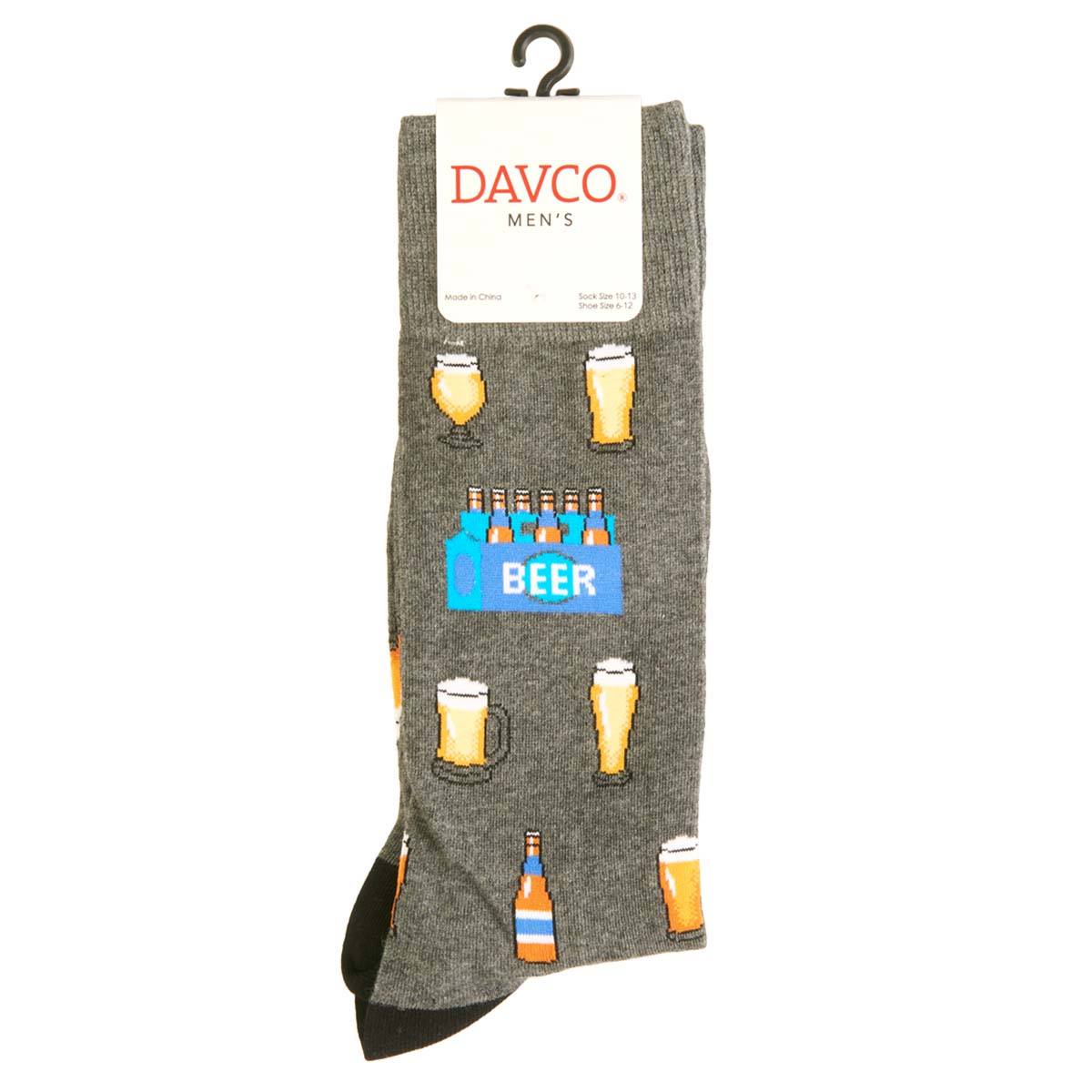 Mens Davco Multi Beer Socks