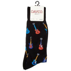 Mens Davco(R) Electric Guitars Crew Socks