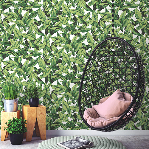 RoomMates(R) Palm Leaf Peel & Stick Wallpaper