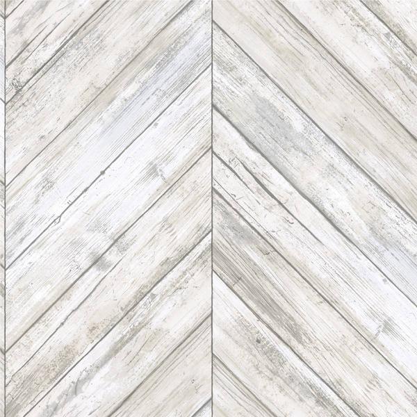 RoomMates(R) Herringbone Wood Boards Peel & Stick Wallpaper alternate view